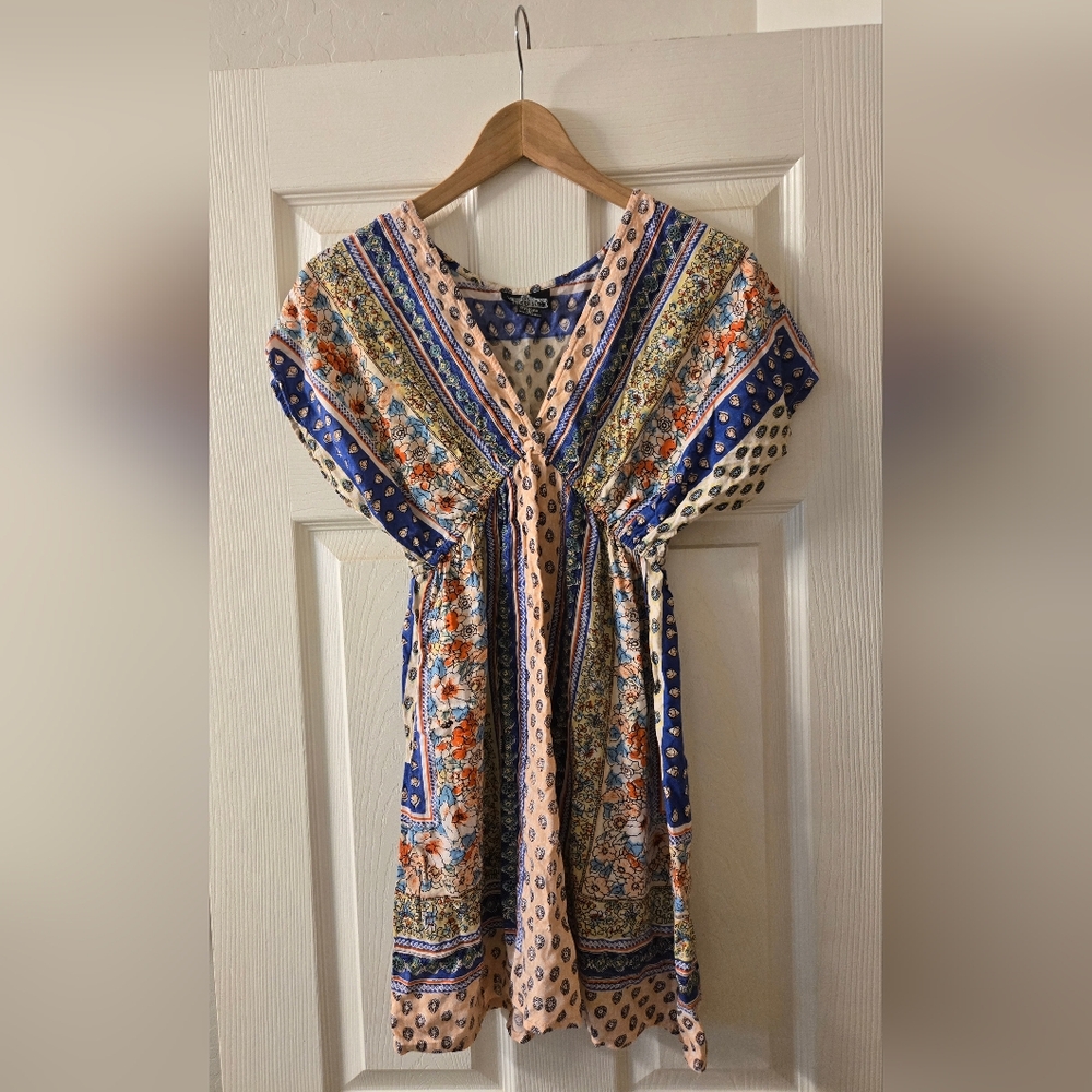 Multicolor Bohemian Angie Dress